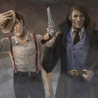 Image result for wax and wayne illustrations mistborn